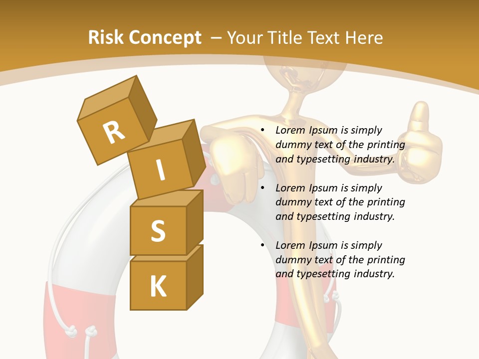 Security Insurance Cartoon PowerPoint Template