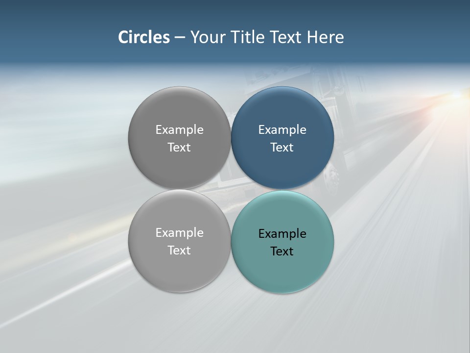 Truck Retro Outdoor PowerPoint Template