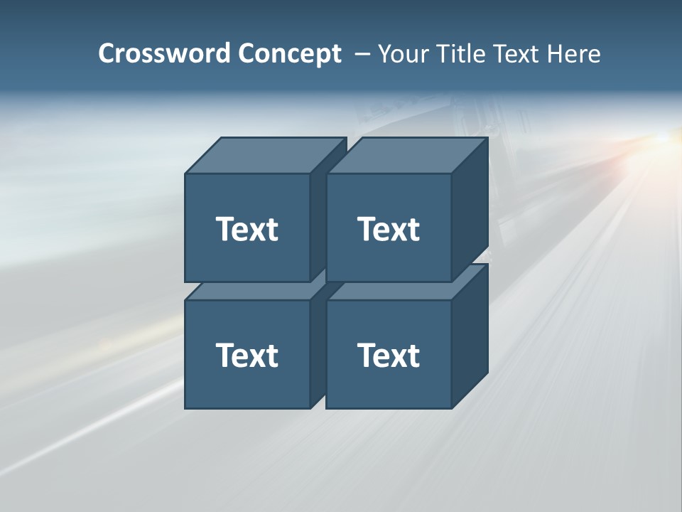 Truck Retro Outdoor PowerPoint Template
