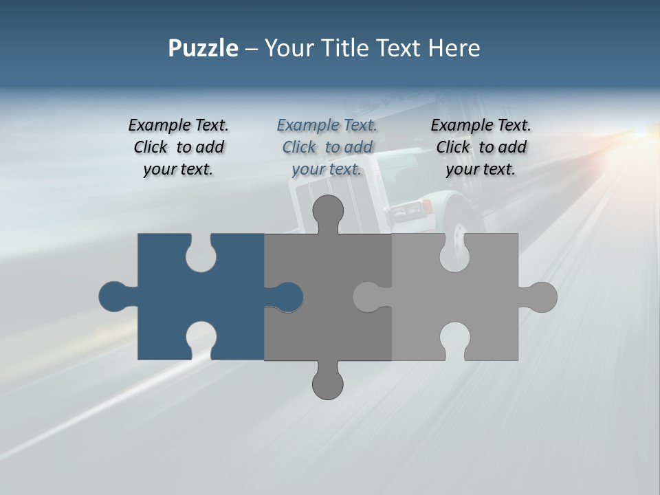 Truck Retro Outdoor PowerPoint Template