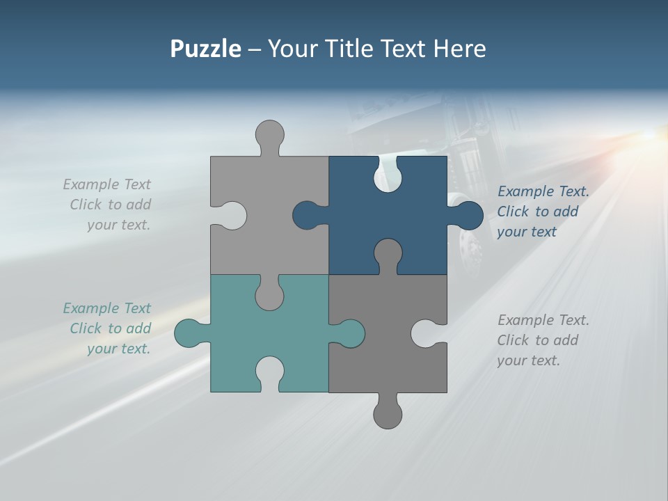 Truck Retro Outdoor PowerPoint Template