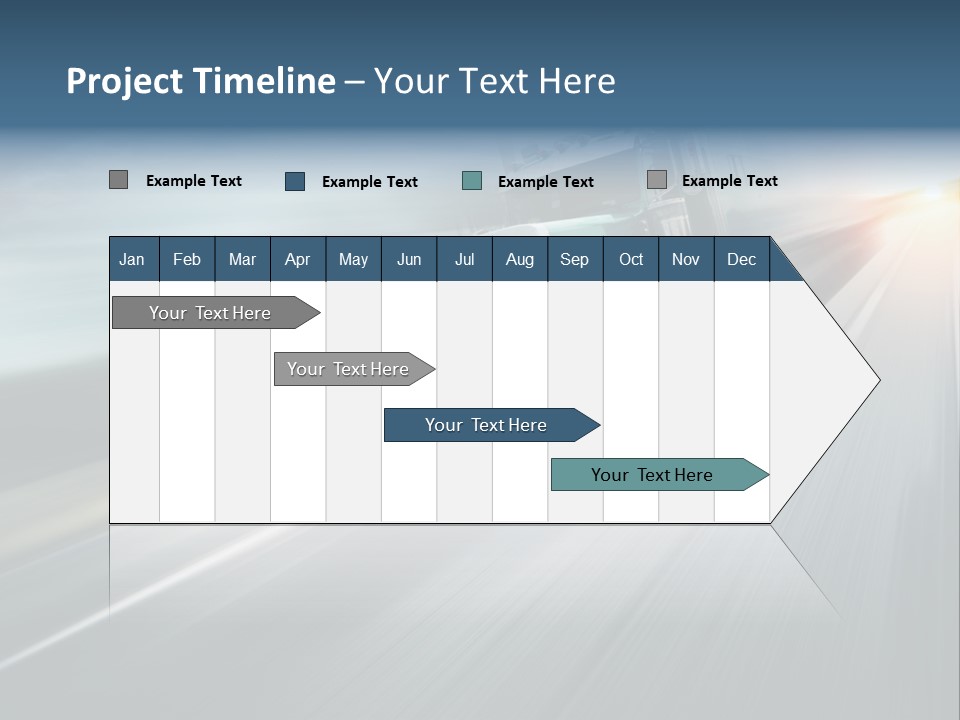 Truck Retro Outdoor PowerPoint Template