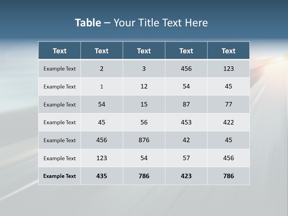 Truck Retro Outdoor PowerPoint Template