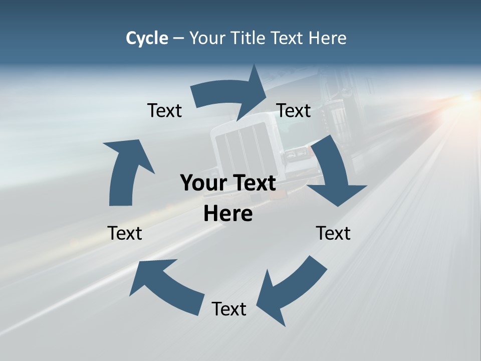 Truck Retro Outdoor PowerPoint Template