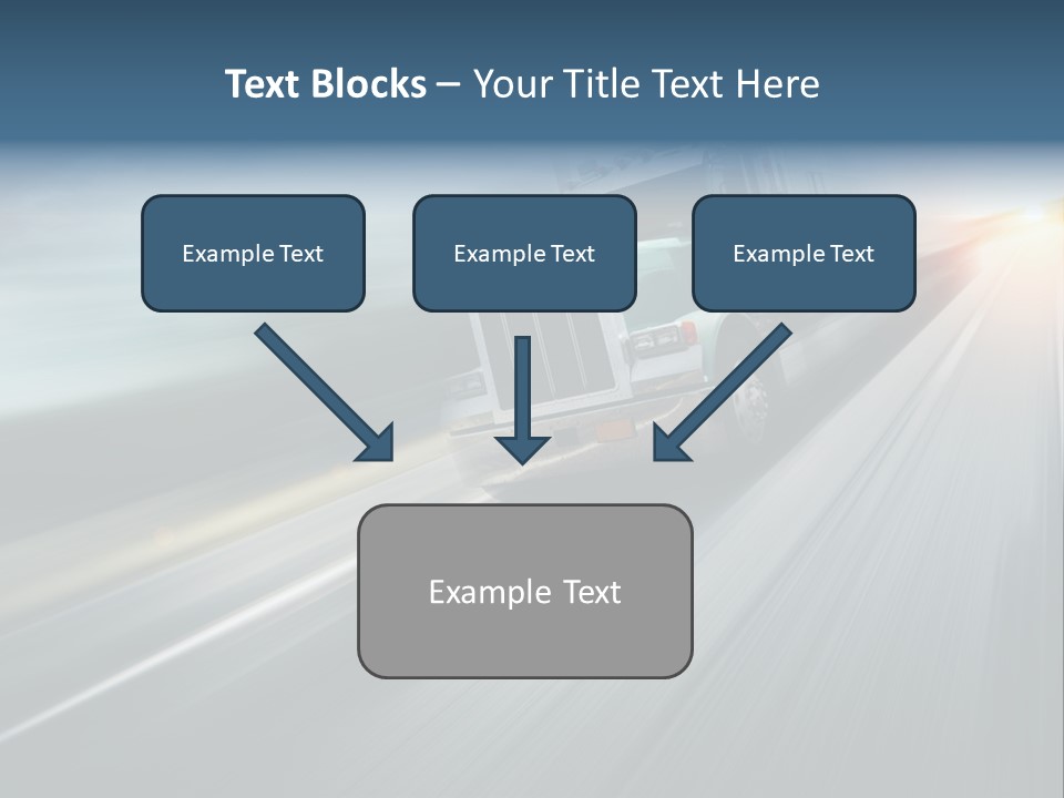 Truck Retro Outdoor PowerPoint Template