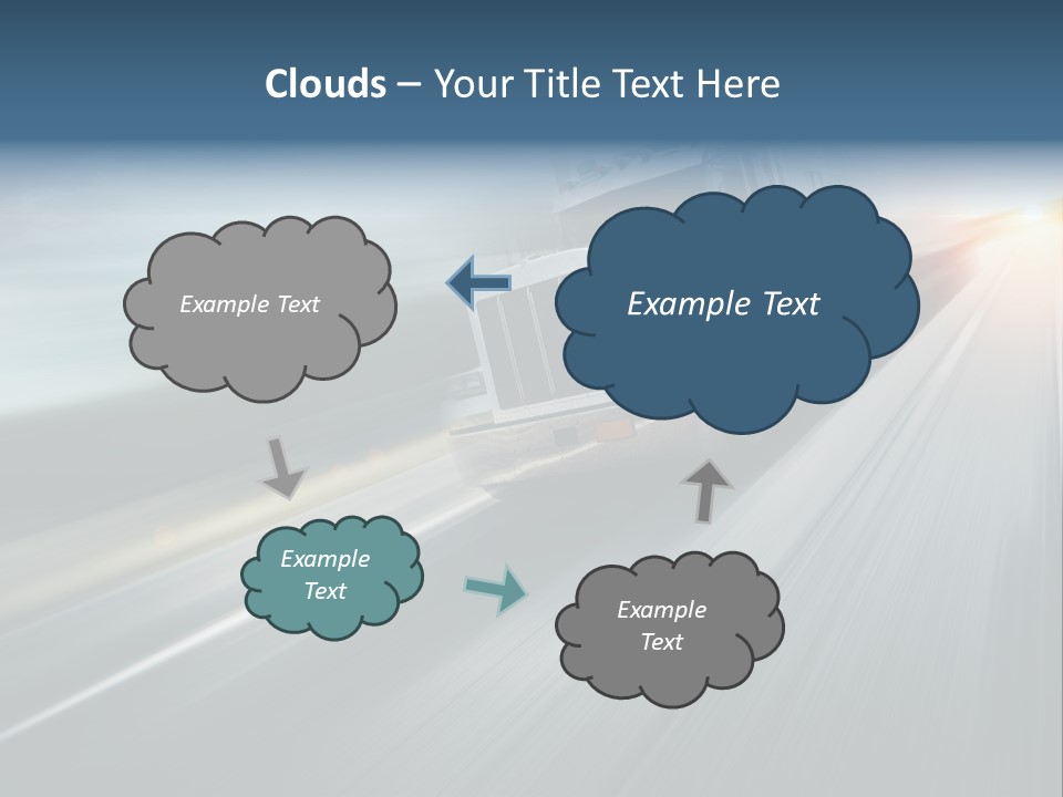 Truck Retro Outdoor PowerPoint Template