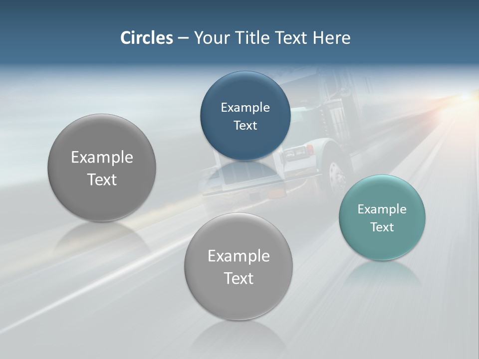 Truck Retro Outdoor PowerPoint Template