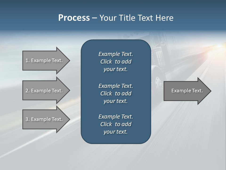 Truck Retro Outdoor PowerPoint Template