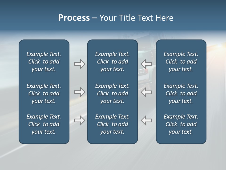Truck Retro Outdoor PowerPoint Template