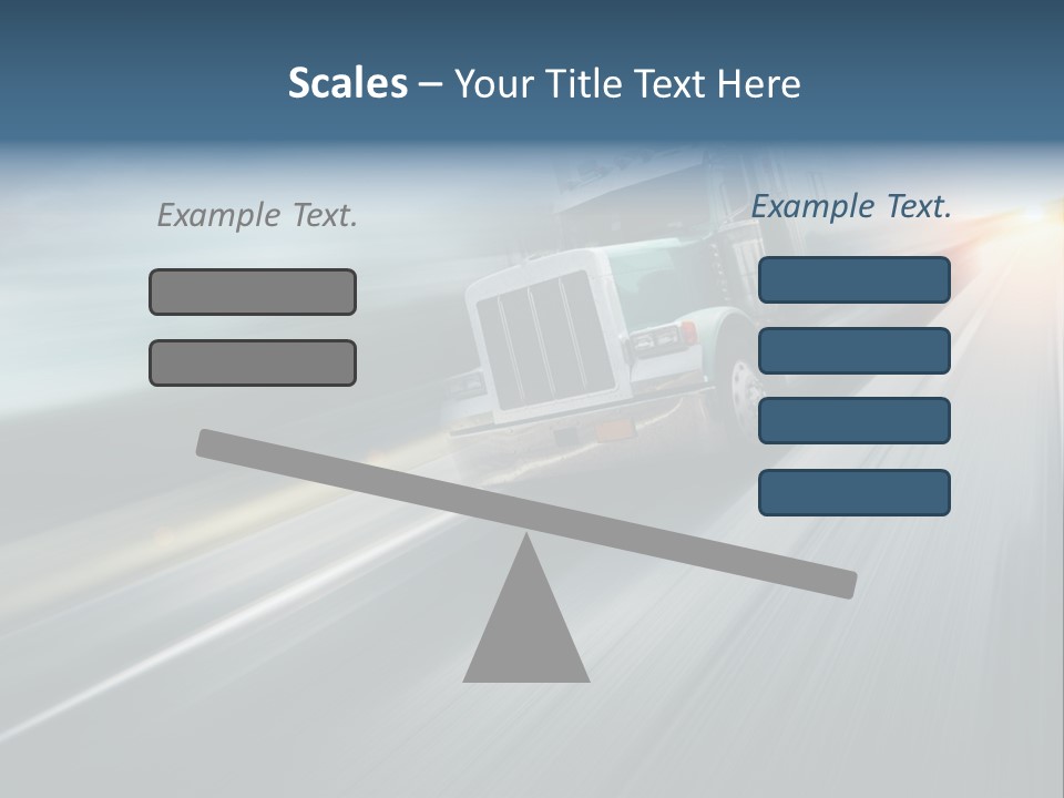 Truck Retro Outdoor PowerPoint Template