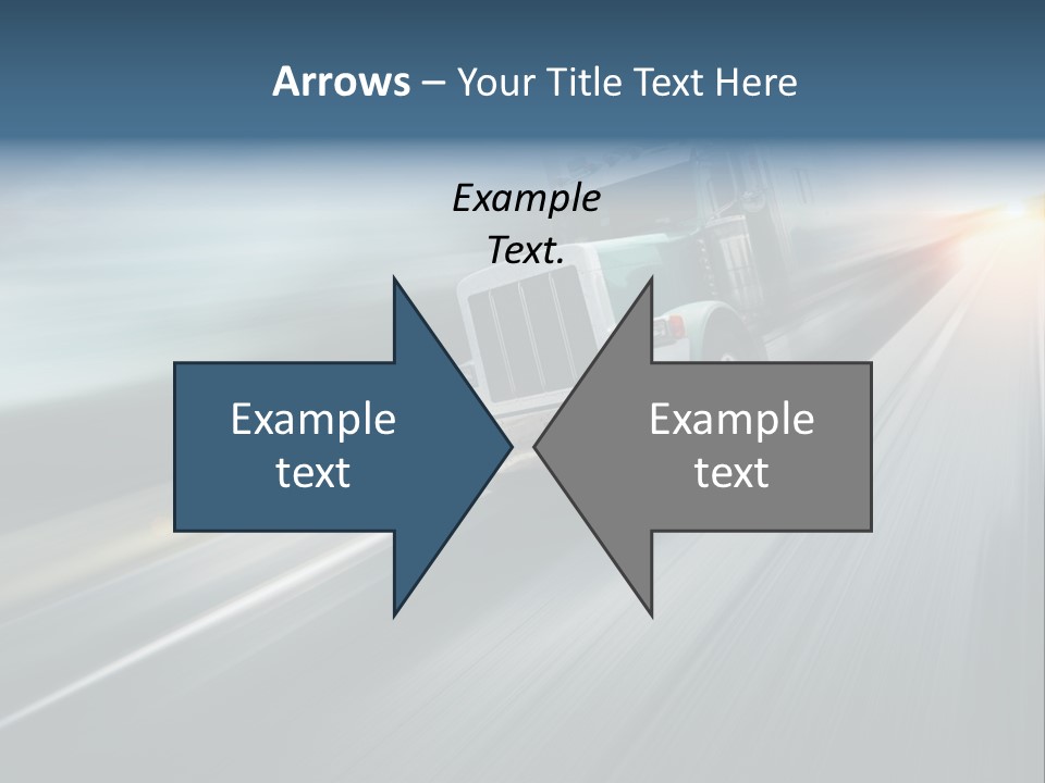 Truck Retro Outdoor PowerPoint Template