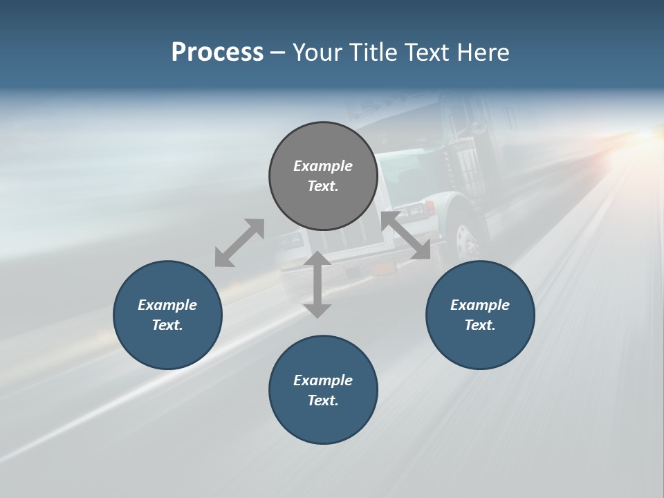 Truck Retro Outdoor PowerPoint Template