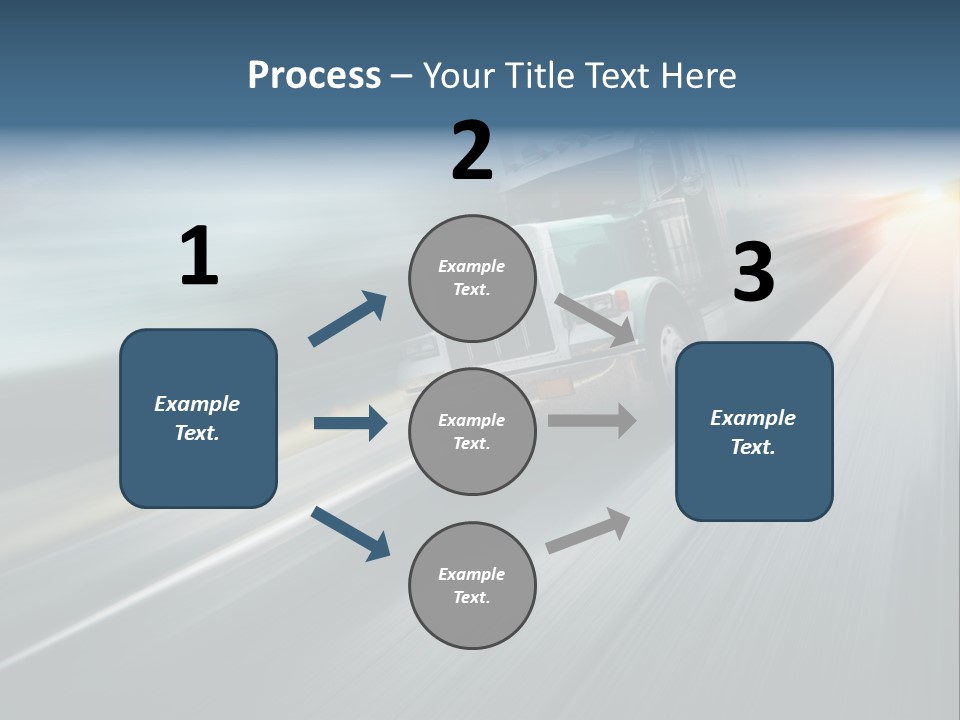 Truck Retro Outdoor PowerPoint Template