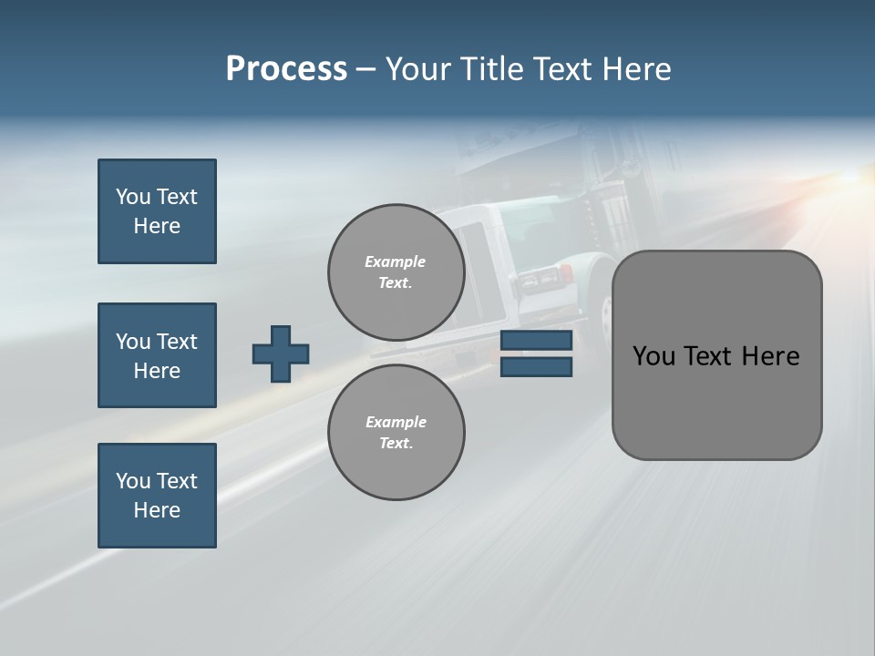 Truck Retro Outdoor PowerPoint Template