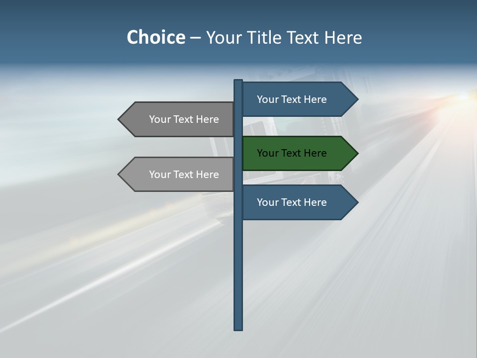 Truck Retro Outdoor PowerPoint Template