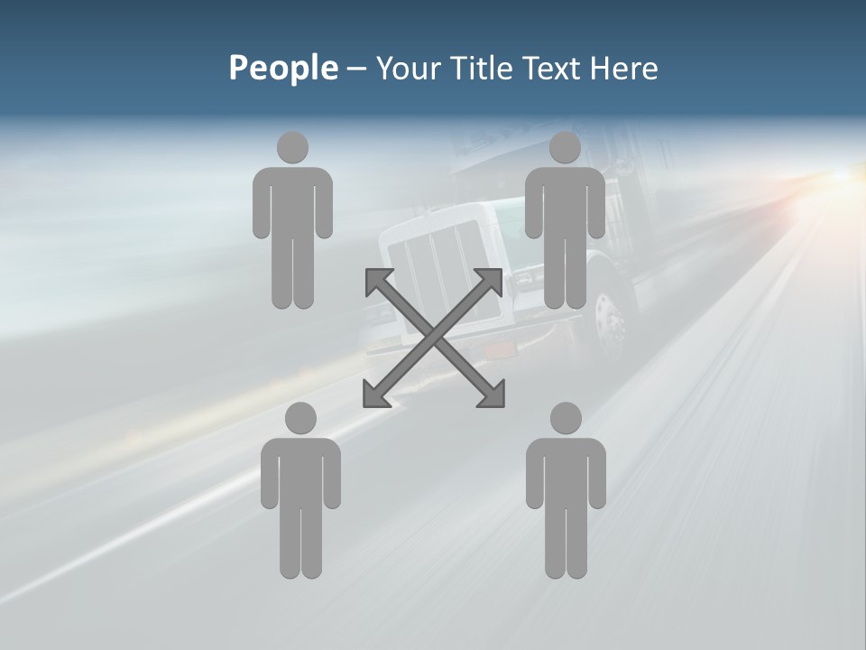 Truck Retro Outdoor PowerPoint Template