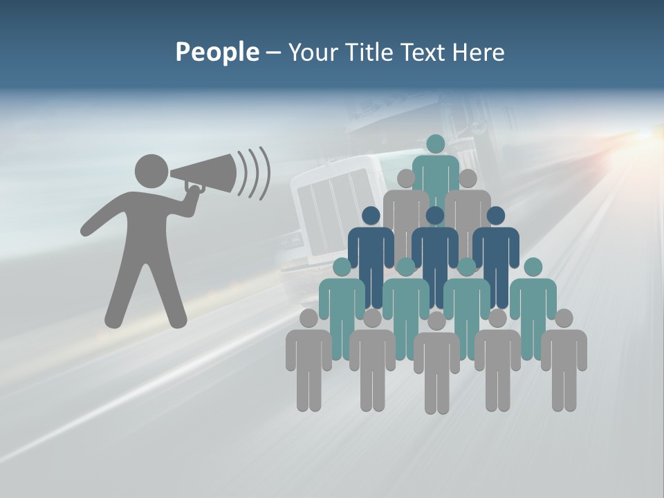 Truck Retro Outdoor PowerPoint Template