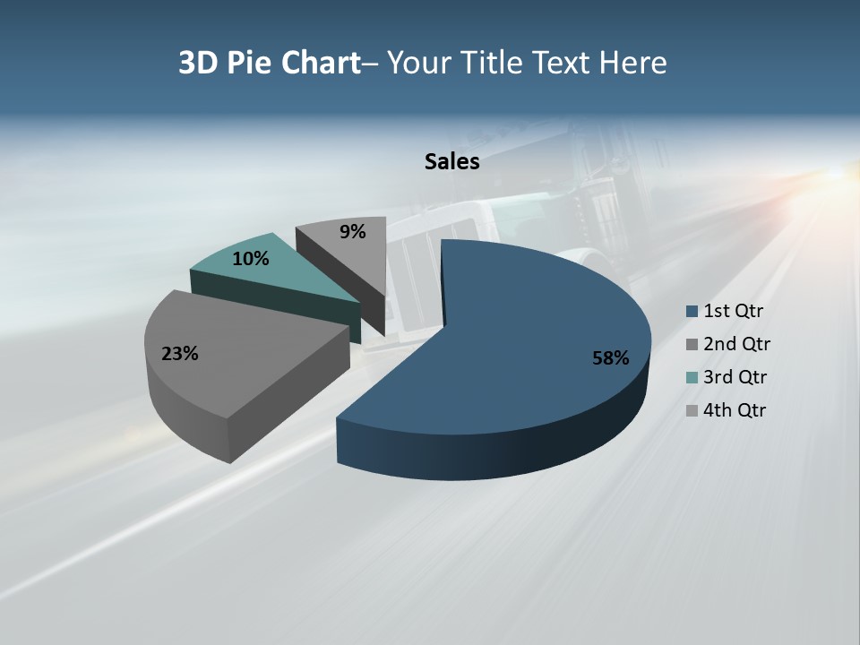 Truck Retro Outdoor PowerPoint Template