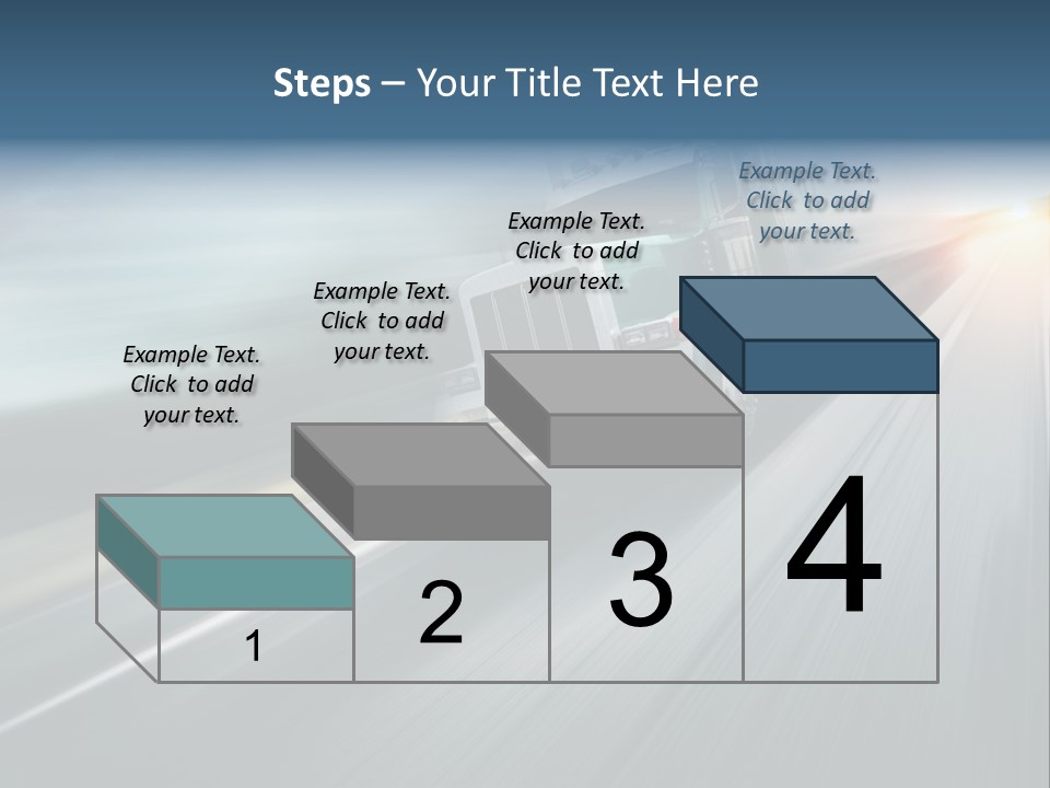 Truck Retro Outdoor PowerPoint Template