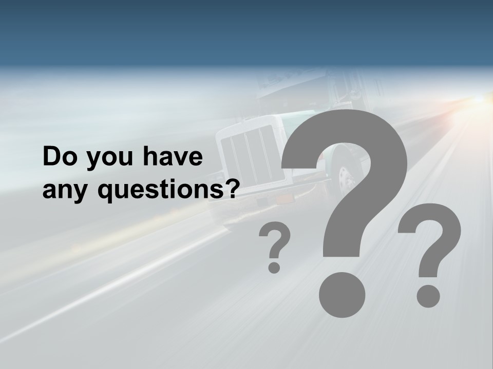 Truck Retro Outdoor PowerPoint Template