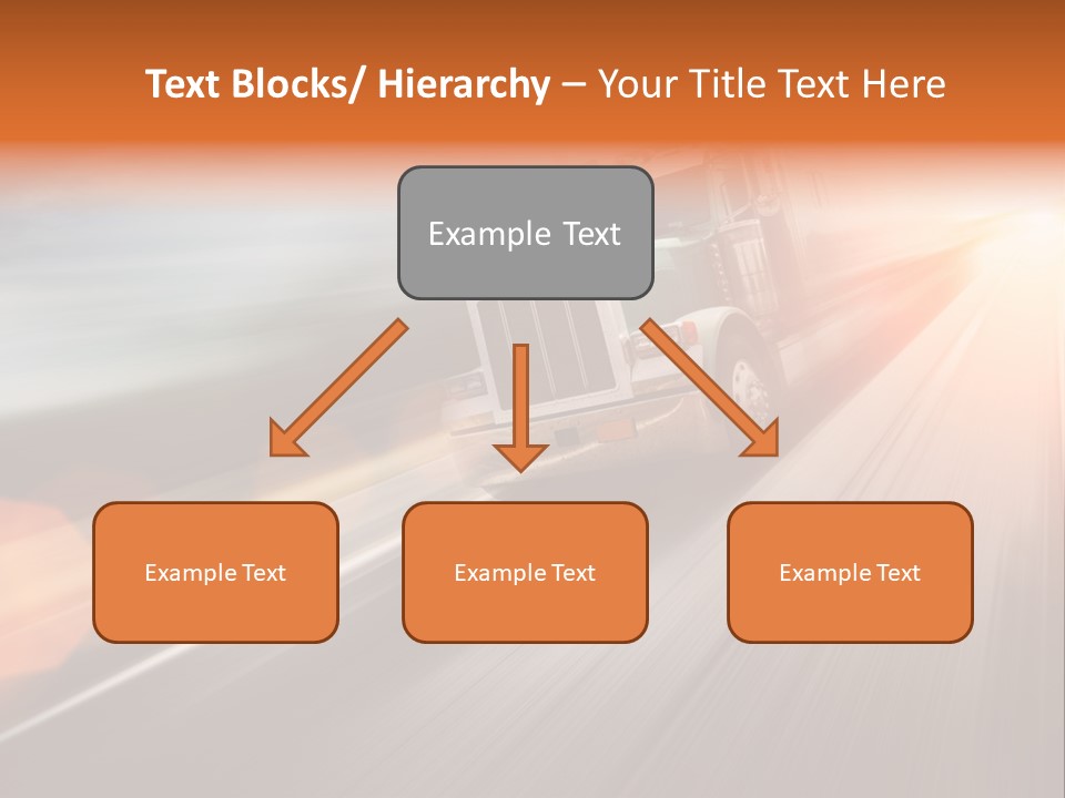 Road Nobody Summer PowerPoint Template