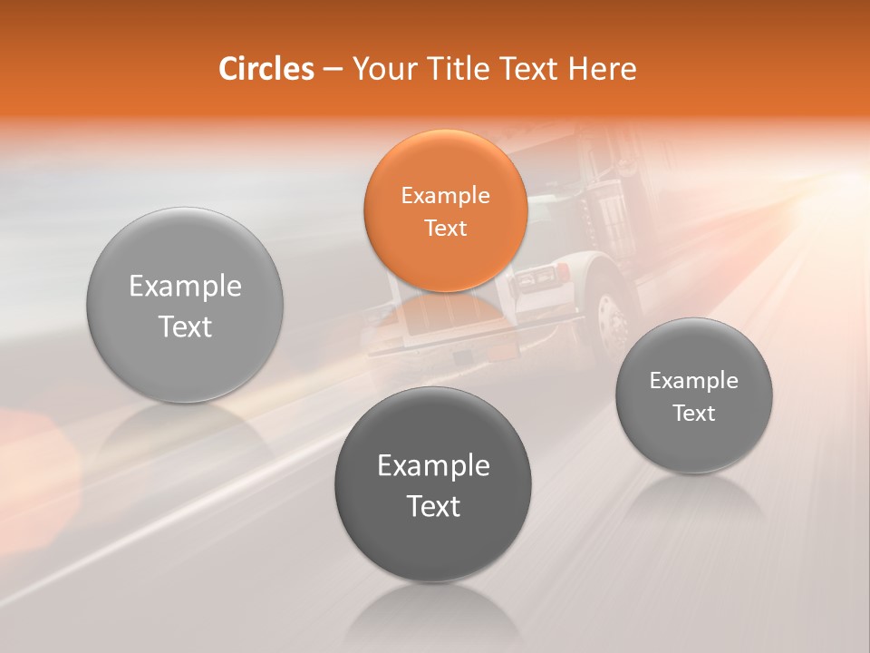 Road Nobody Summer PowerPoint Template