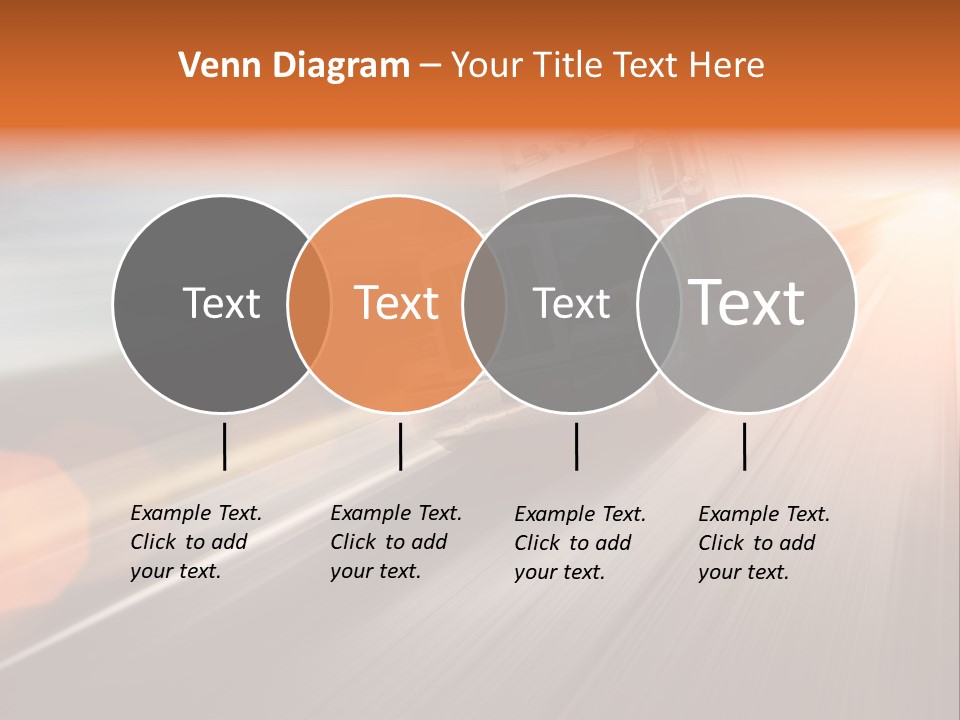 Road Nobody Summer PowerPoint Template
