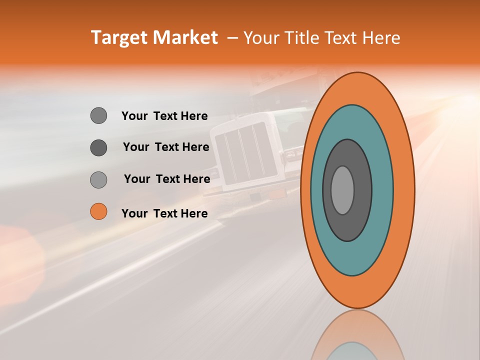 Road Nobody Summer PowerPoint Template