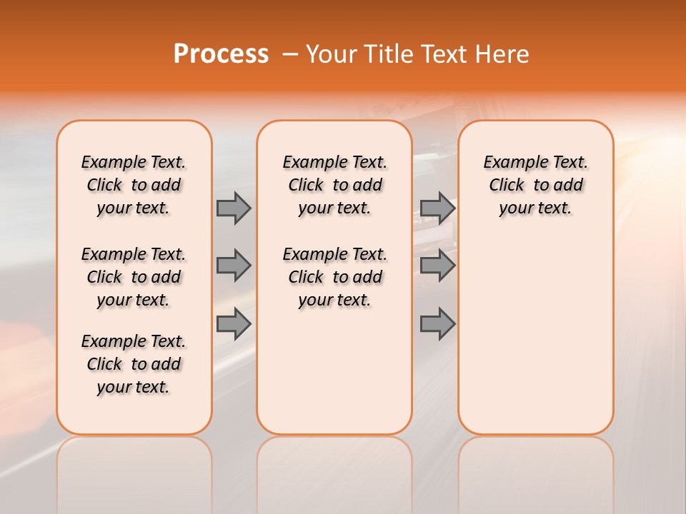 Road Nobody Summer PowerPoint Template