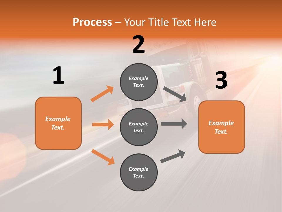 Road Nobody Summer PowerPoint Template