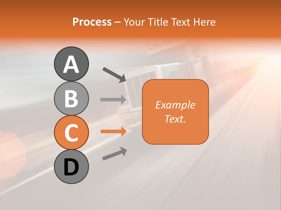 Road Nobody Summer PowerPoint Template