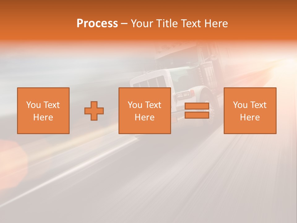 Road Nobody Summer PowerPoint Template