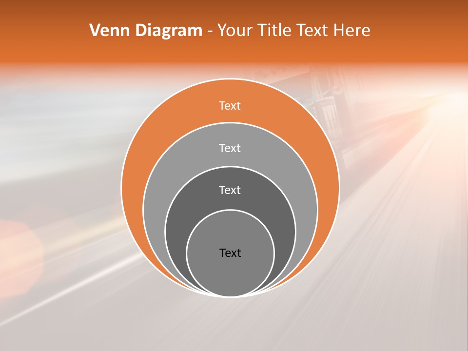 Road Nobody Summer PowerPoint Template