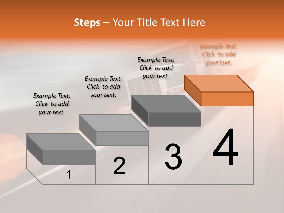 Road Nobody Summer PowerPoint Template
