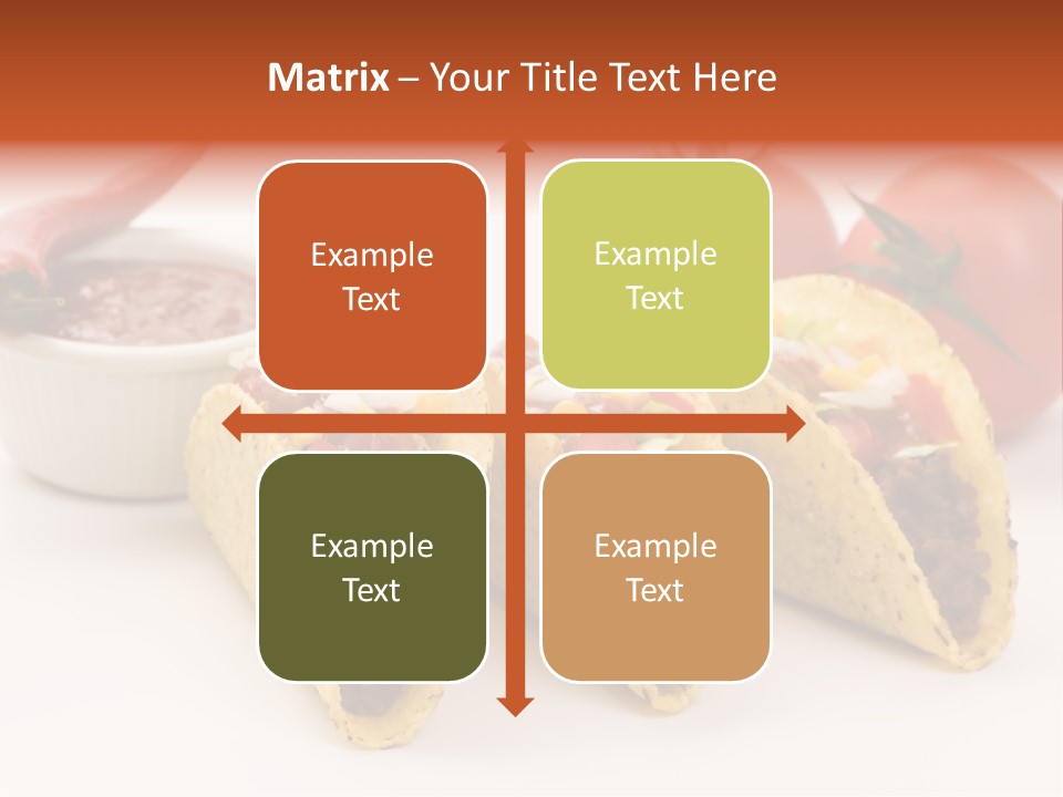 Sauce Tortilla Dinner PowerPoint Template