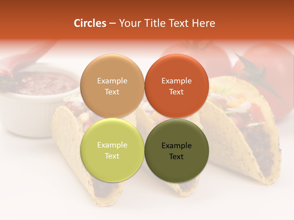 Sauce Tortilla Dinner PowerPoint Template