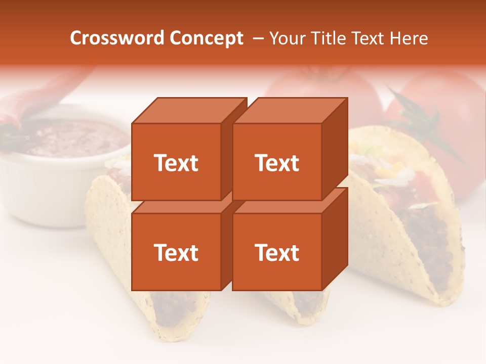 Sauce Tortilla Dinner PowerPoint Template