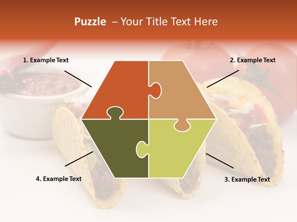 Sauce Tortilla Dinner PowerPoint Template