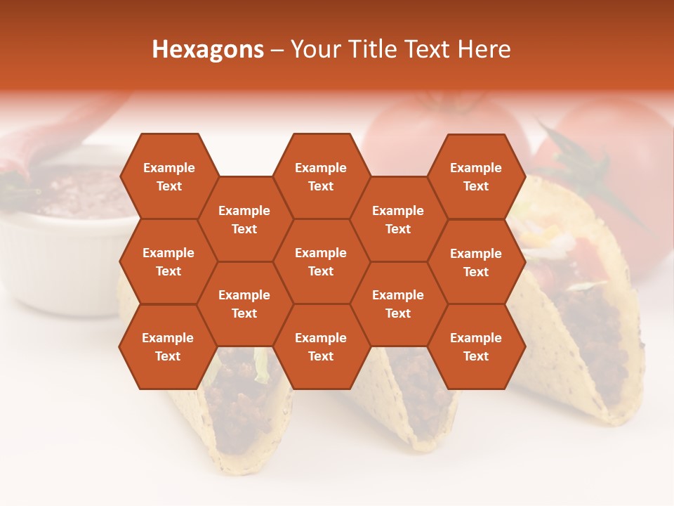 Sauce Tortilla Dinner PowerPoint Template