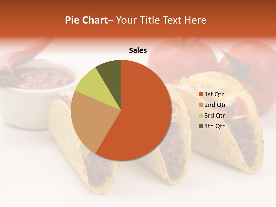 Sauce Tortilla Dinner PowerPoint Template