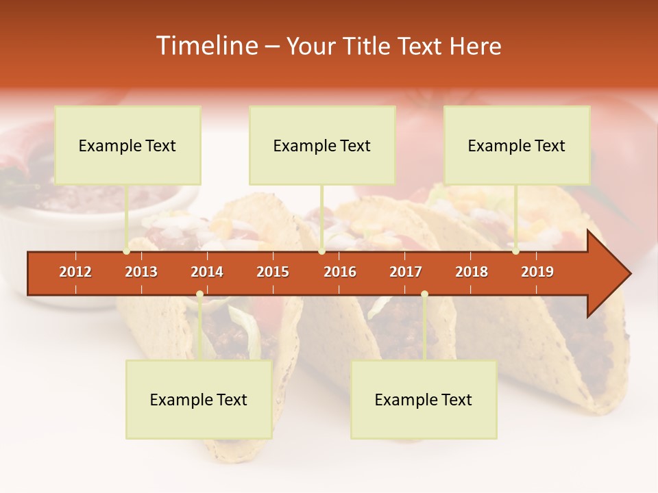 Sauce Tortilla Dinner PowerPoint Template