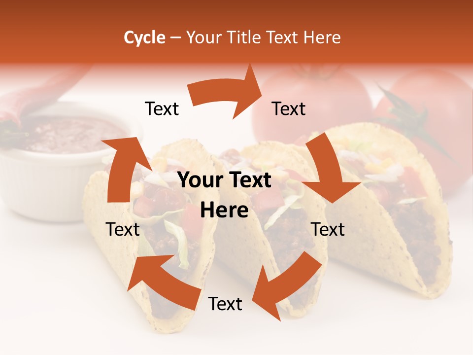Sauce Tortilla Dinner PowerPoint Template