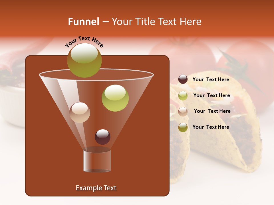 Sauce Tortilla Dinner PowerPoint Template
