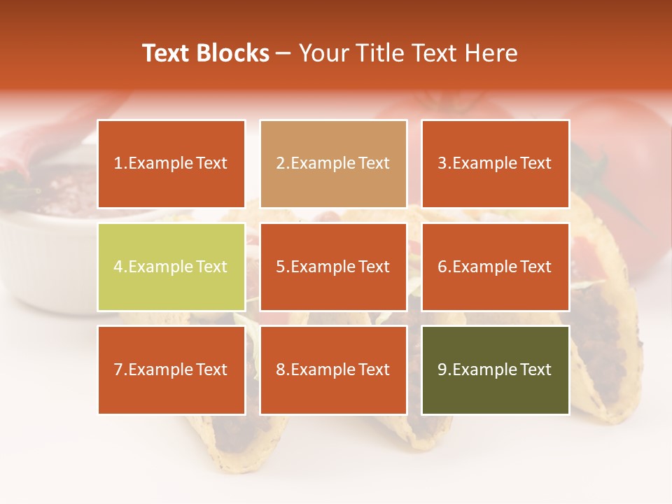 Sauce Tortilla Dinner PowerPoint Template