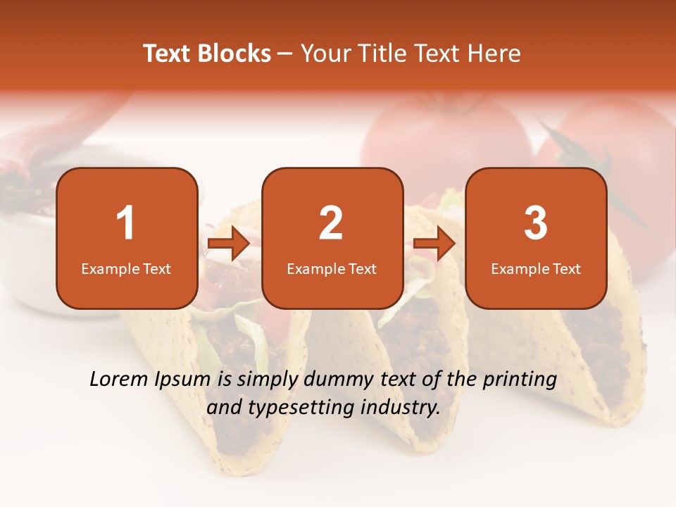Sauce Tortilla Dinner PowerPoint Template