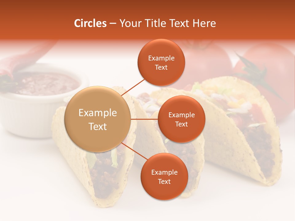 Sauce Tortilla Dinner PowerPoint Template