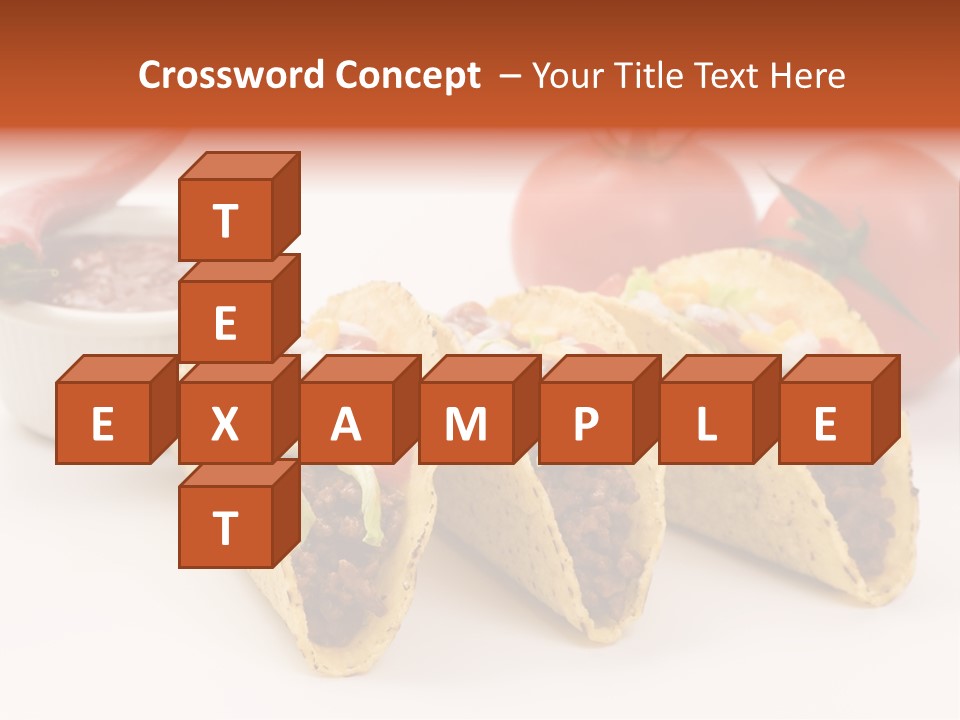 Sauce Tortilla Dinner PowerPoint Template