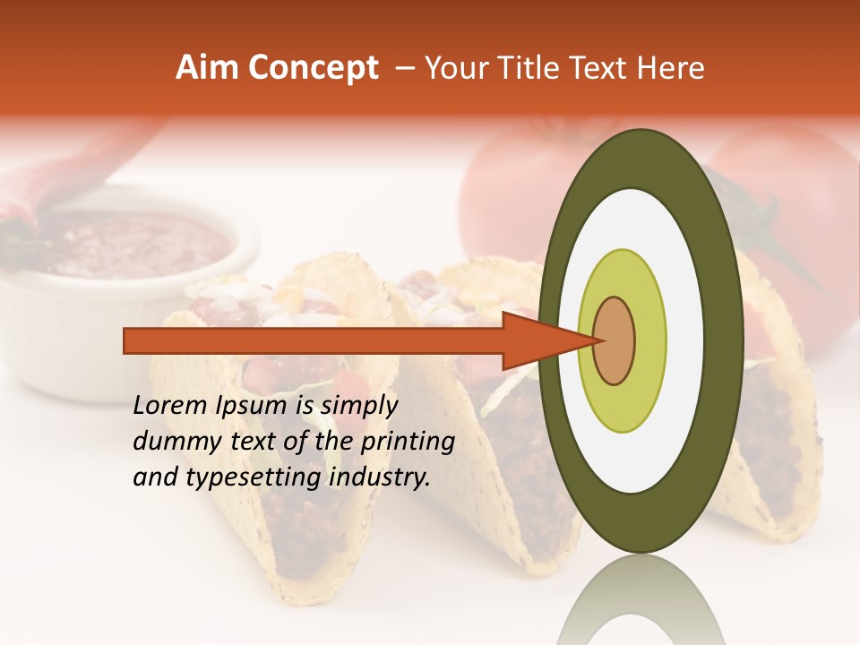 Sauce Tortilla Dinner PowerPoint Template