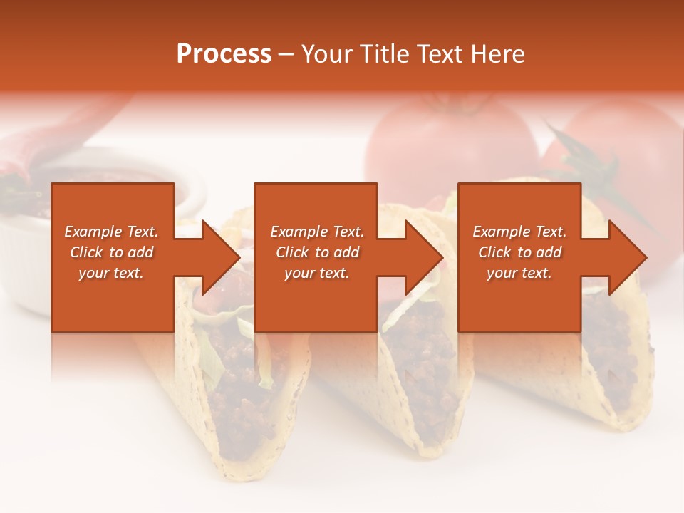 Sauce Tortilla Dinner PowerPoint Template
