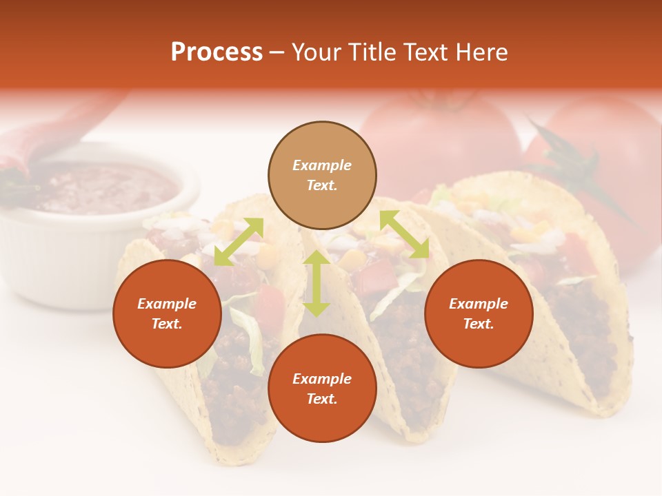 Sauce Tortilla Dinner PowerPoint Template